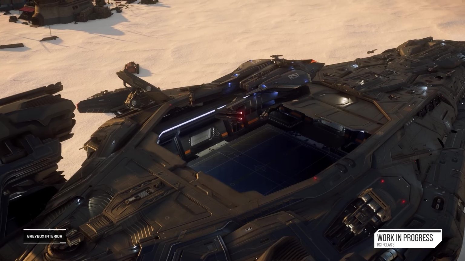 Star Citizen News RSI Polaris Release Und Interrieur Game2gether