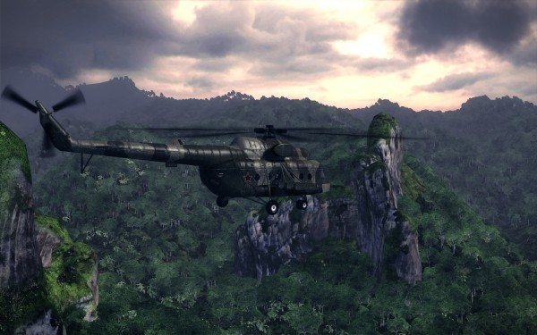 Air Conflicts: Vietnam: Der erste Einsatz in der Spieleserie von Helikoptern