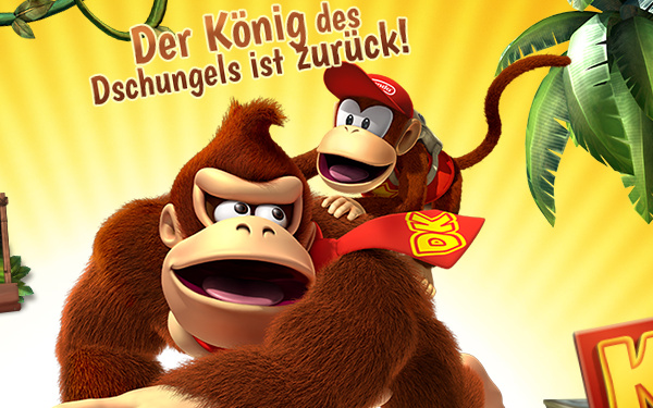 Der König des Dschungels kehrt erneut zurück – in Donkey Kong Country Returns 3D