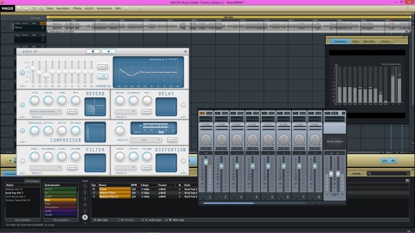 Magix Music Maker Techno Edition 5_FX Effekte