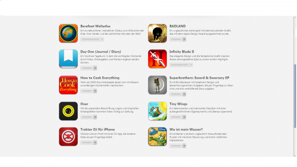 Apple App Store Free Games and Apps