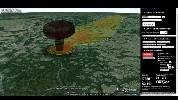 Google Earth Nuke Hack