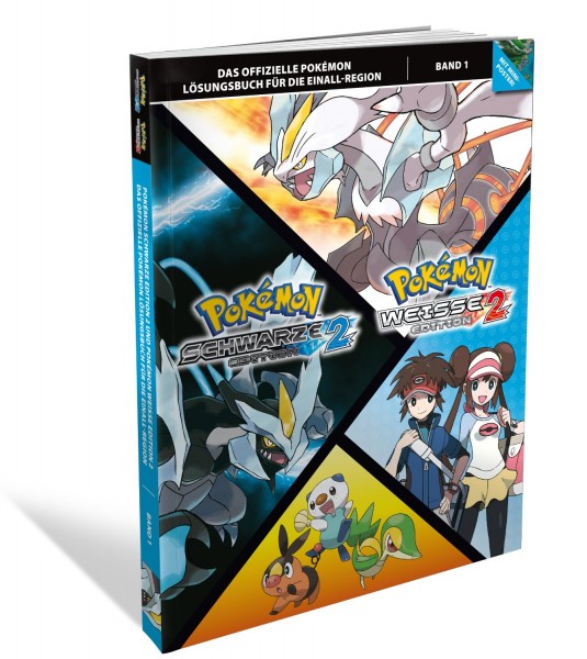 Pokémon Schwarze Edition 2 Pokémon Weiße Edition 2 - Das offizielle Pokémon Lösungsbuch für die Einall-Region, Band 1 - Cover
