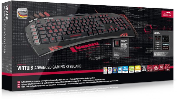 Speedlink Virtuis Gaming Tastatur3