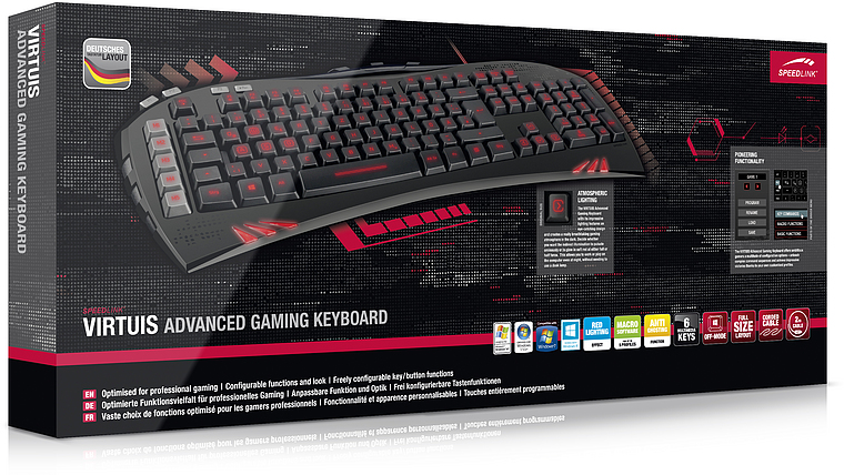 Speedlink Virtuis Advanced Gaming Keyboard – Test