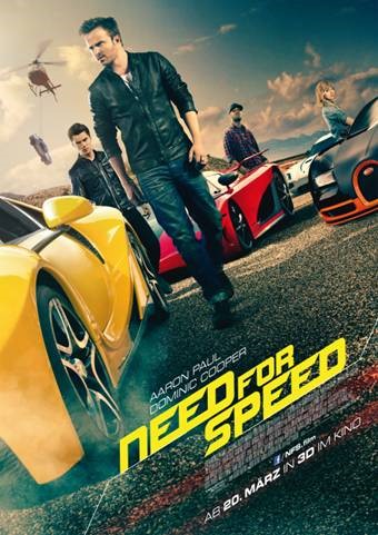 Need for Speed: Deutsches Hauptplakat verfügbar