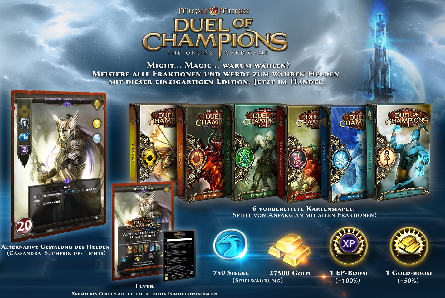 Might & Magic: Duel of Champions – Ab 27. März im Handel