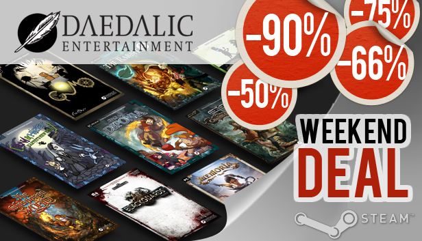 Daedalic Spiele im Steam-Sale mit bis zu 90% Rabatt