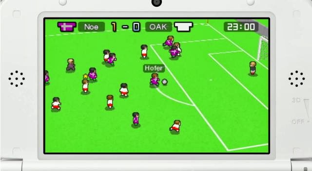Nintendo 3DS-Fans spielen als Fußball-Manager auf Sieg