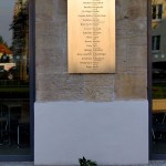 Gedenktafel in Erfurt mit den Namen der 16 Opfer des Amoklaufes Quelle: wikipedia.de