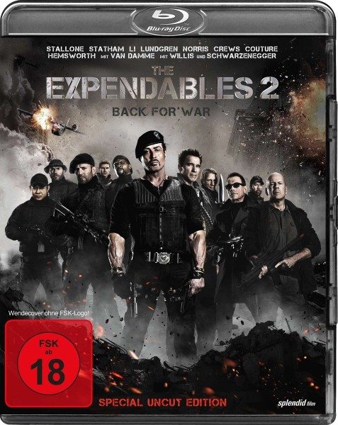 The Expendables 2 Cover