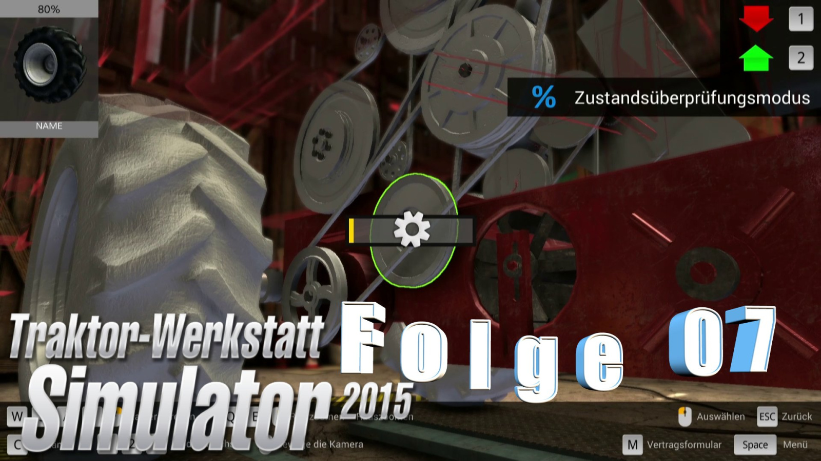 Traktor-Werkstatt Simulator 2015 – Let’s play Folge 07