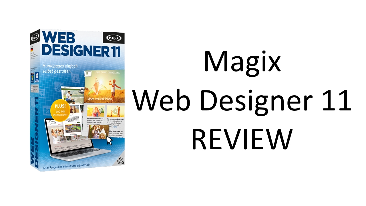 Magix Web Designer 11 – Review / Test