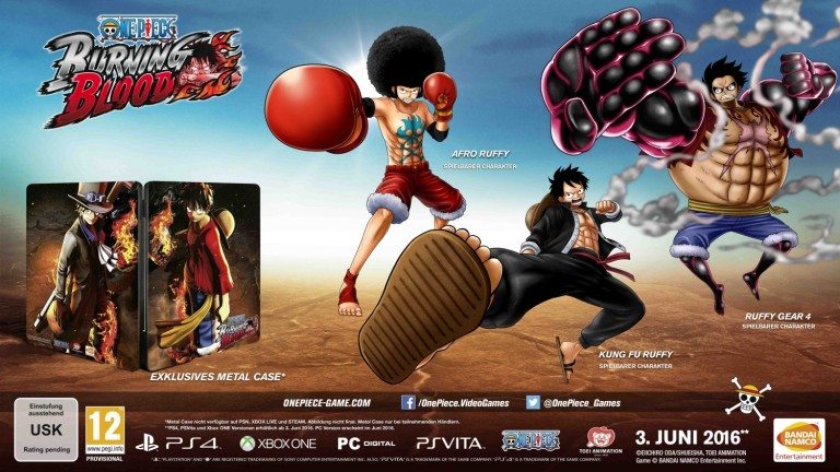One Piece Burning Blood – Vorbestellerbonus und Erscheinungstermin