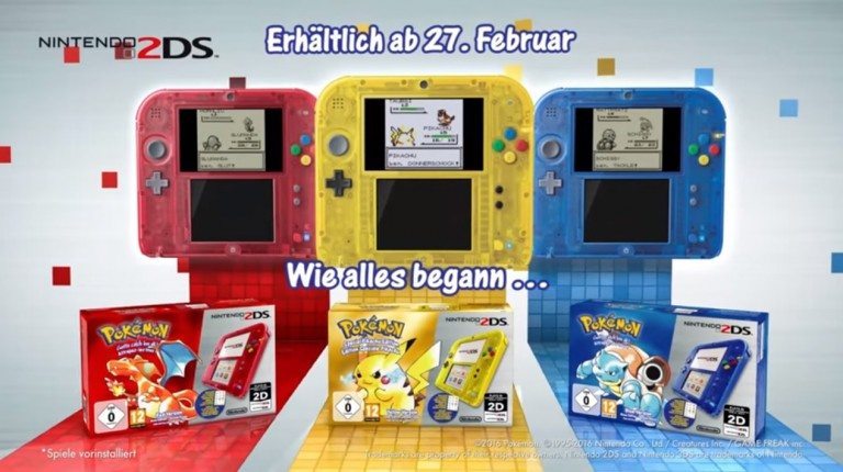 Pokémon Rote Edition, Blaue Edition & Gelbe Edition – Trailer