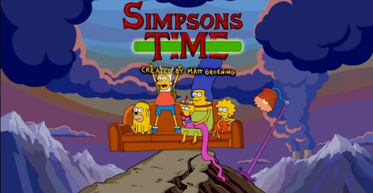 „The Simpsons Time“ – Adventure Time Couch-Gag