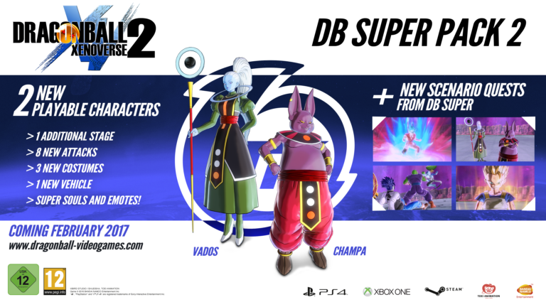 Das Dragon Ball XENOVERSE 2 Abenteuer geht weiter
