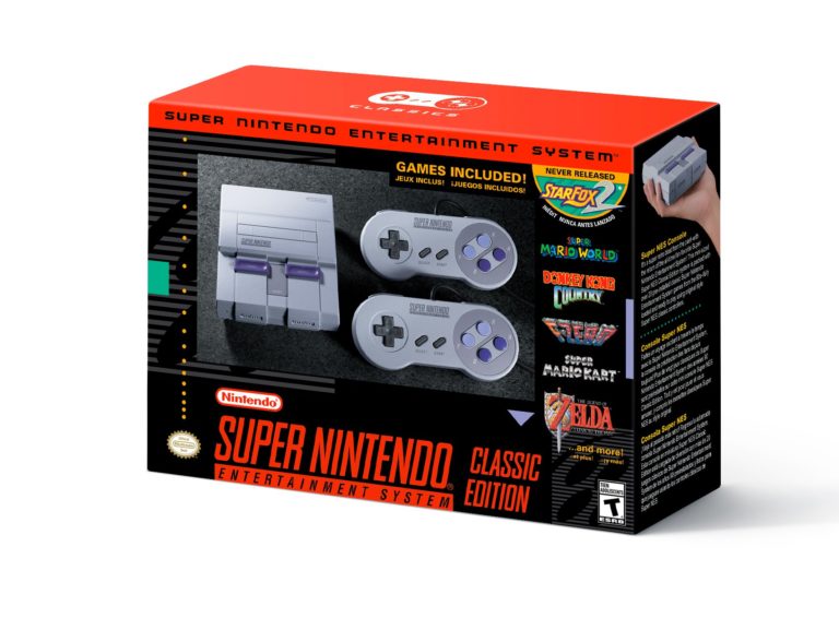 Nintendo SNES Classic Mini nun bestätigt für Herbst 2017!