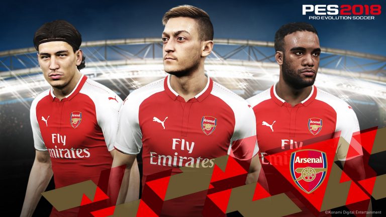 PES 2018 – KONAMI und Arsenal kündigen Partnerschaft an