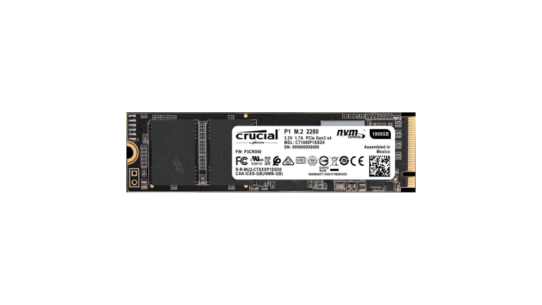 Crucial P1 1000GB NVMe SSD – Test / Review