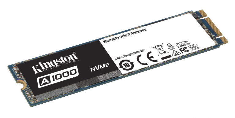 Kingston stellt NVMe PCIe SSD der Einsteigerklasse vor