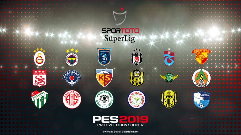 PES 2019 – Türkische Süper Lig vollständig lizenziert