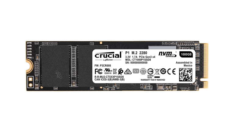 Crucial – Neue NVMe SSD Crucial P1