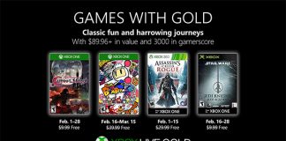 Games with Gold Februar 2019