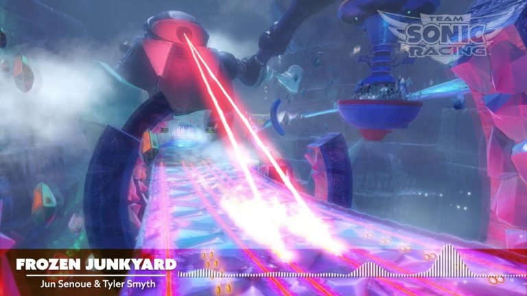 Team Sonic Racing: Neues Video stellt Rennstrecke “Frozen Junkyard” Soundtrack vor