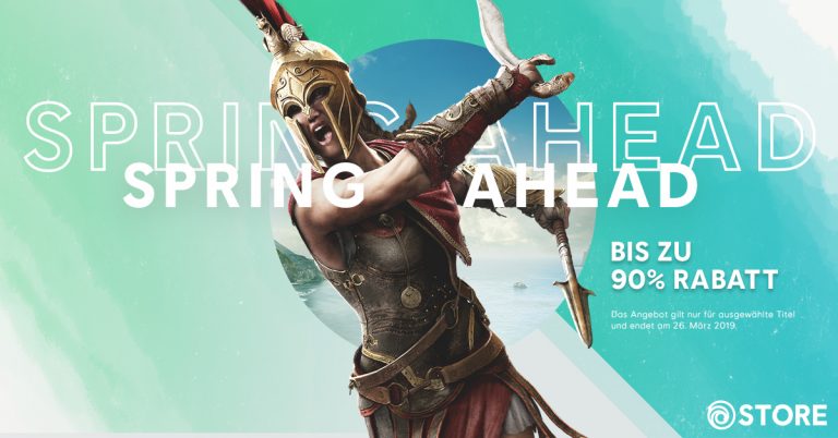 Spring Sale im Ubisoft Store mit bis zu 90 Prozent Rabatt