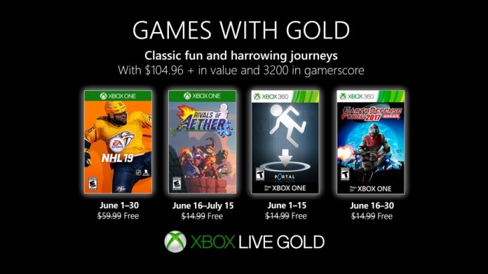 Games with Gold Juni