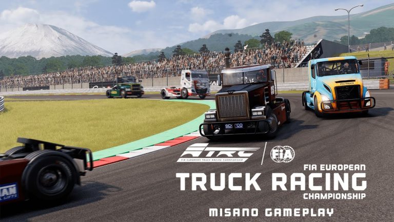 Erster Gameplay-Trailer zu FIA European Truck Racing Championship