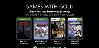 Games with gold juli 2019