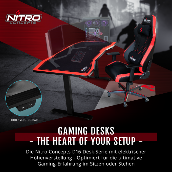 Nitro Concepts Gaming Desk