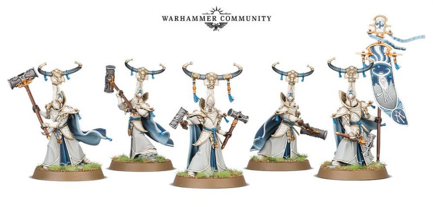 Lumineth Realm Lords hammer elves