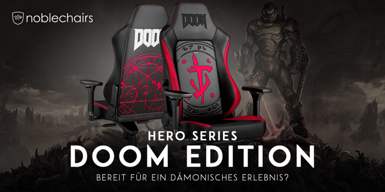 Der noblechairs HERO Series DOOM Edition Gaming-Stuhl