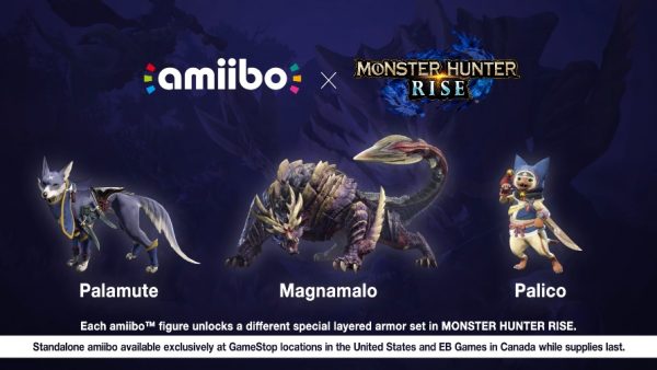 Monster Hunter Rise Amiibo