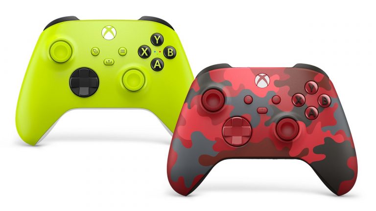 Electric Volt und Daystrike Camo – Neue Xbox Controller