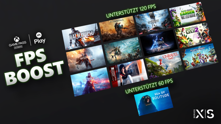 EA Play FPS Boost – Schnellere Bilder auf Series X und S