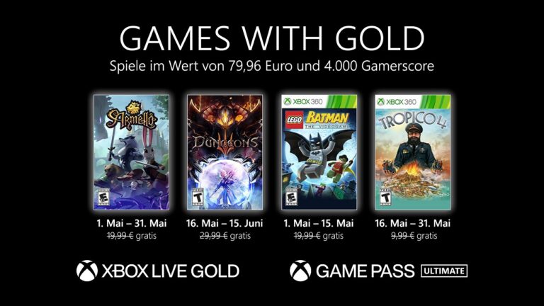 Games With Gold Mai 2021
