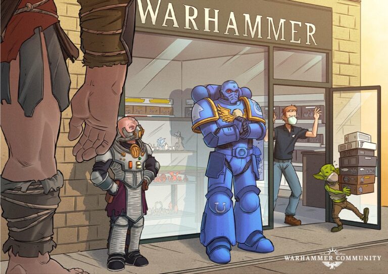 Warhammer-Stores: Neuigkeiten zur Coronalage und Bestellungen