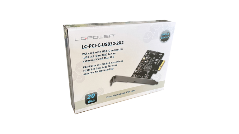 LC-Power PCI-C-USB32-2X2 – Test/Review