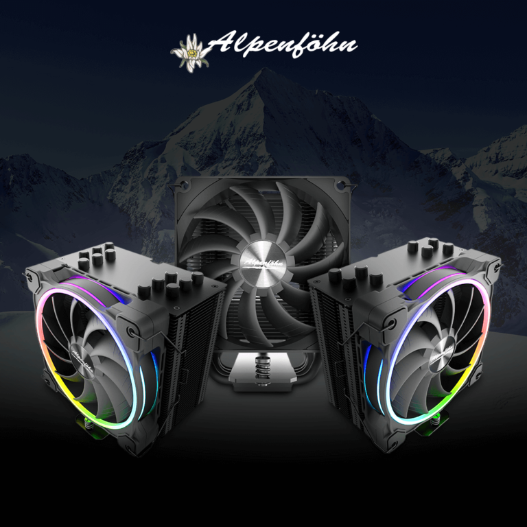 Alpenföhn Dolomit-Serie – drei neue CPU-Kühler