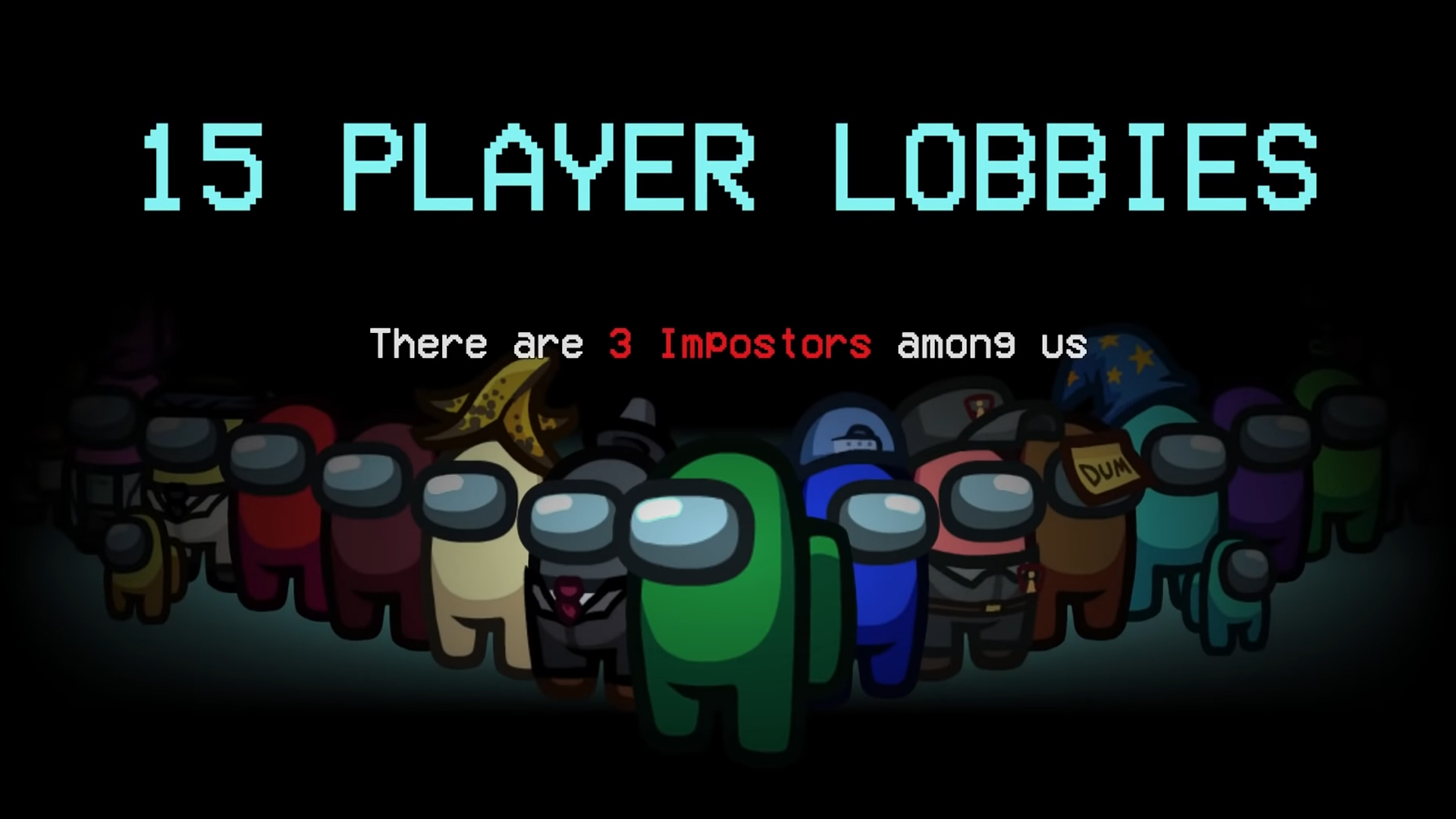 Among Us - 15-Spieler-Lobby