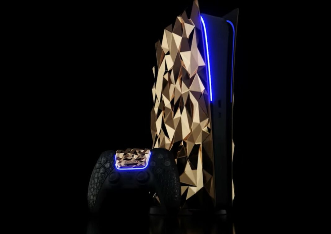 PS5 in Gold