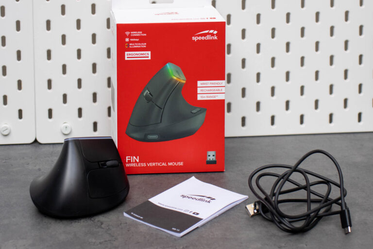 Speedlink FIN Wireless Vertical Mouse – Test/Review