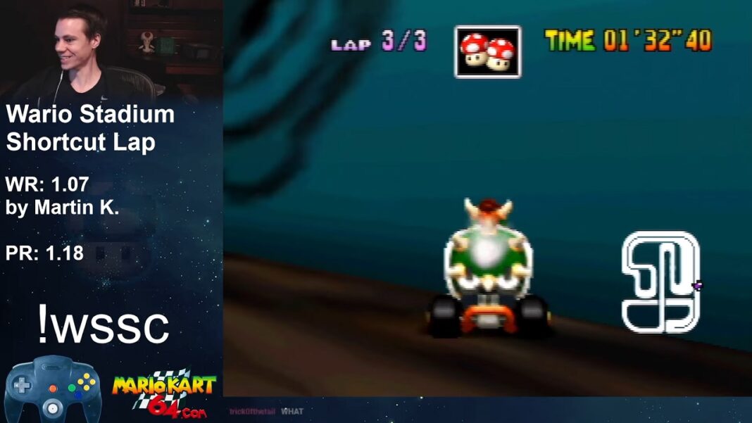 Wario Stadium Lap WR