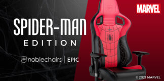 noblechairs Epic Spider-Man Edition - Aus großer Kraft folgt große Verantwortung