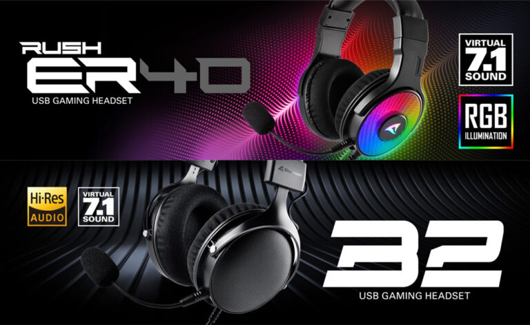 Sharkoon B2 und RUSH ER40 – neue Headsets