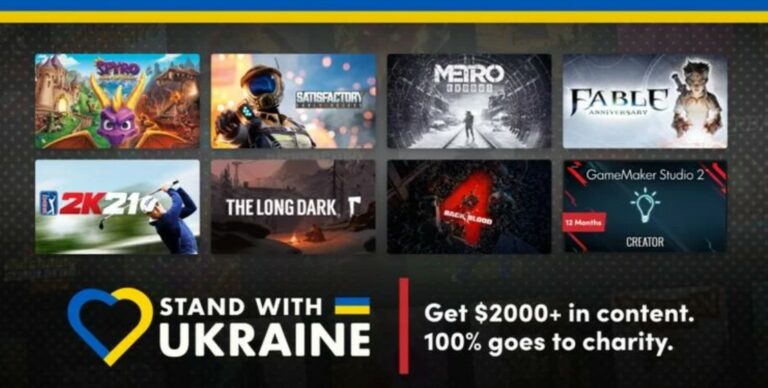 Humble Bundle pro Ukraine veröffentlicht